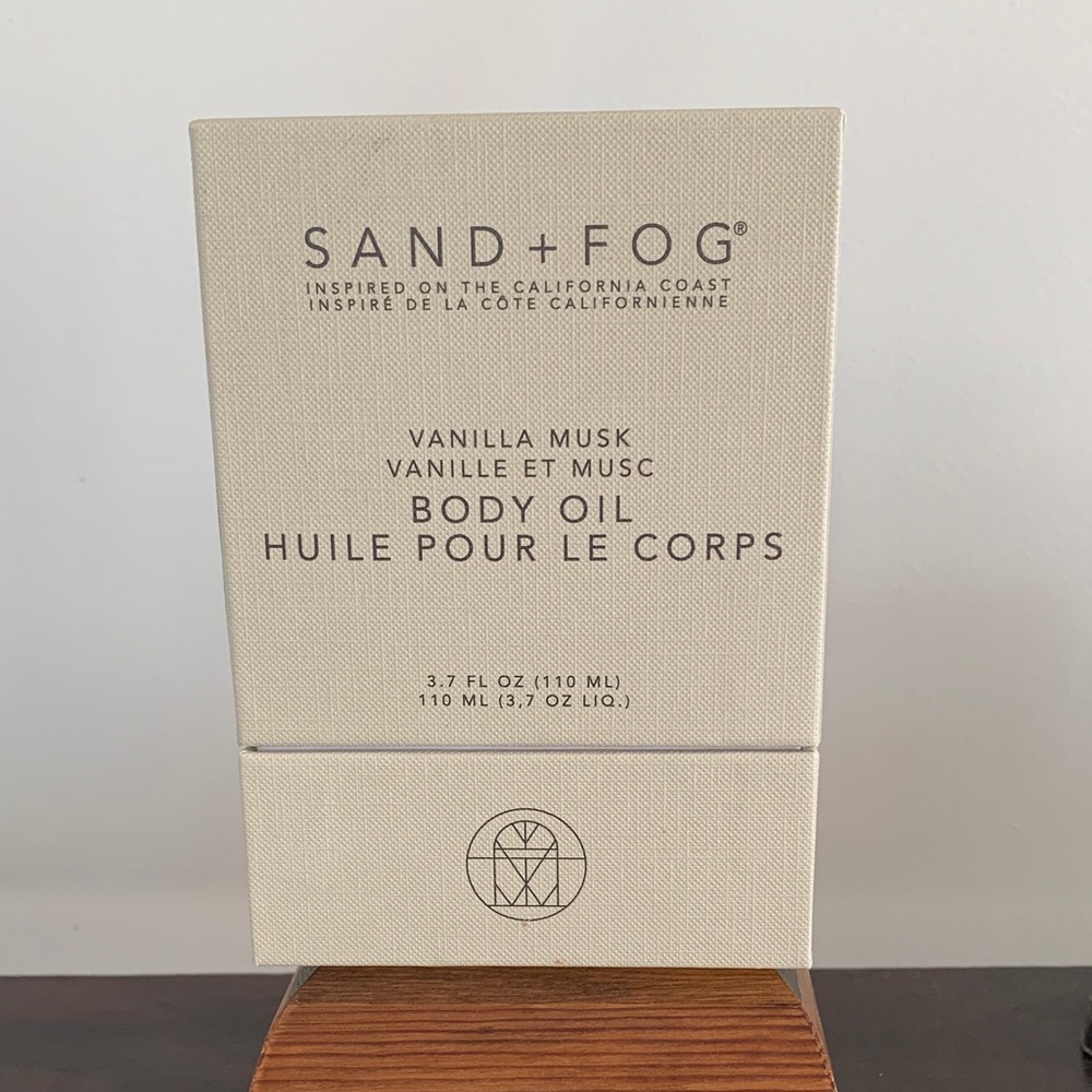 SAND + FOG Vanilla Musk Body Oil